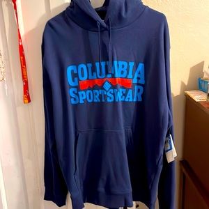 Columbia brand hoodie new w/tags